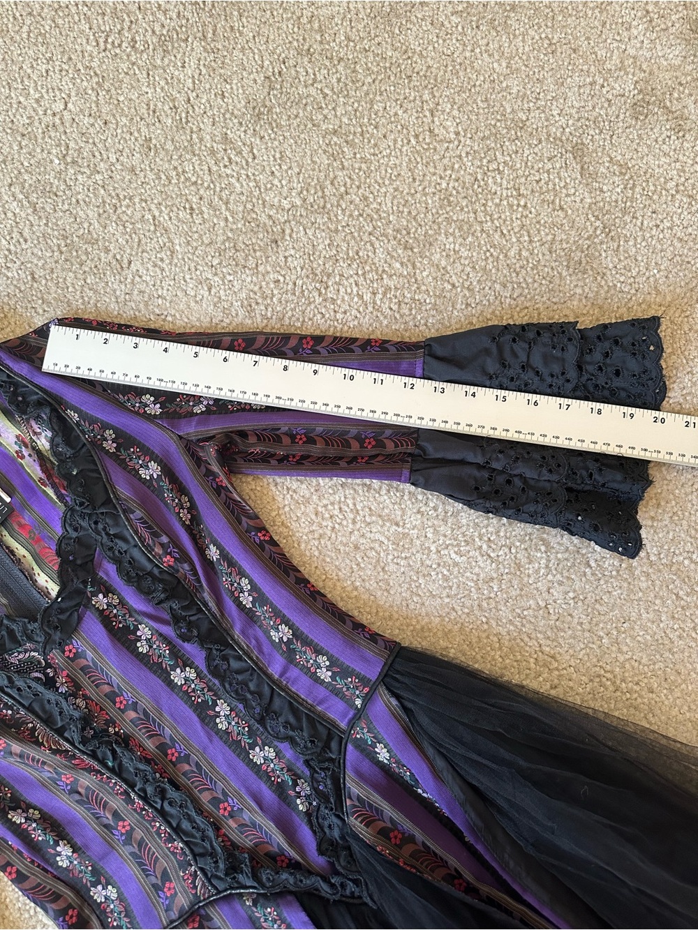 RARE vintage fetish lip service ball gown renaissance cosplay goth Antoinette - Picture 11 of 13